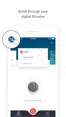 Nice to Meet You Business Card Management android App screenshot 3